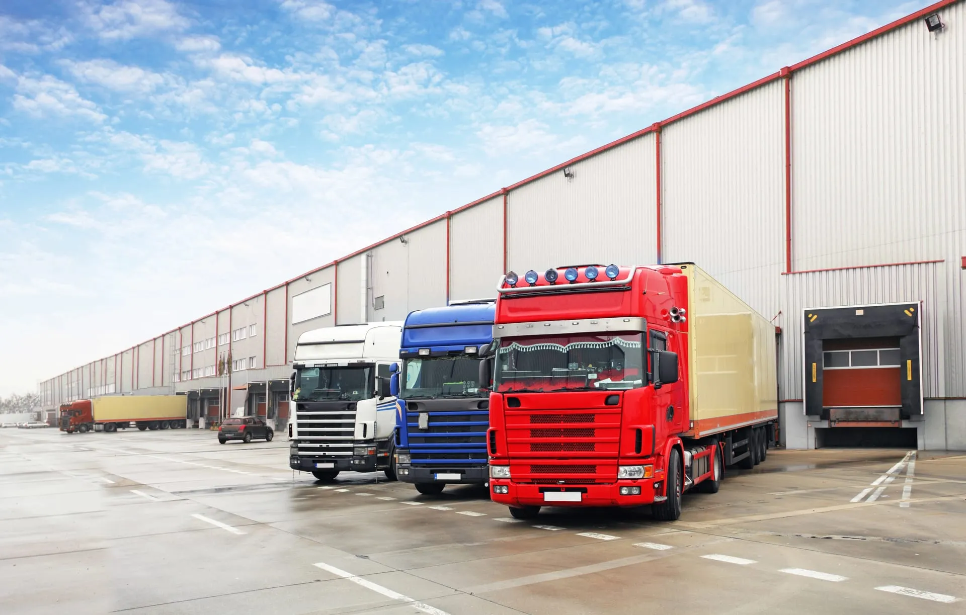 A logistics and distribution operation